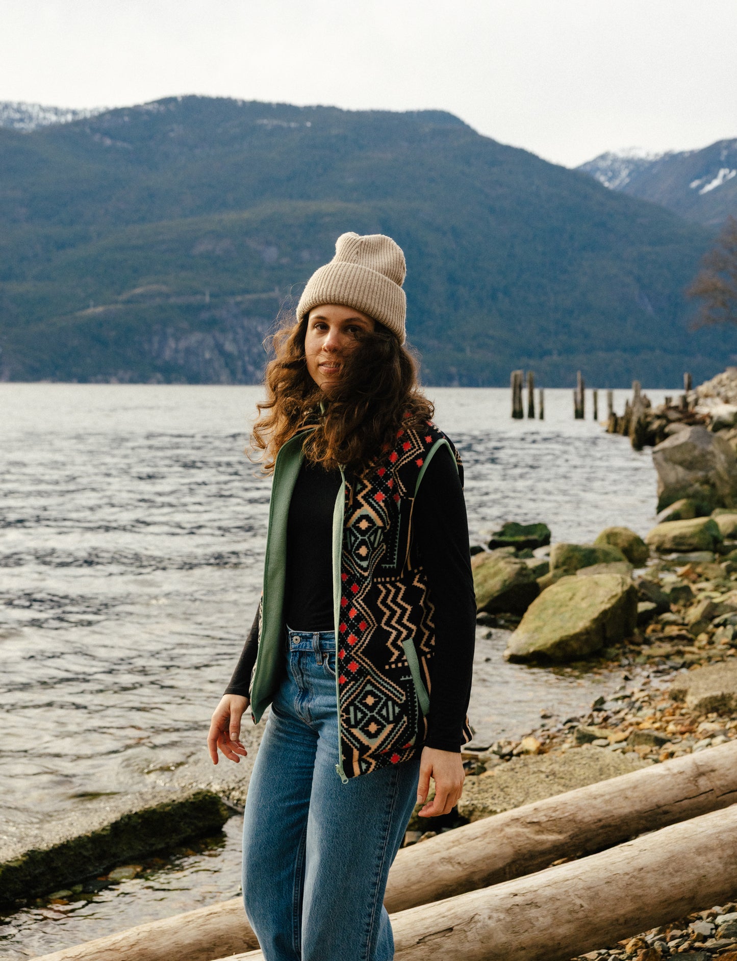 A- Grande Veste sans manche country