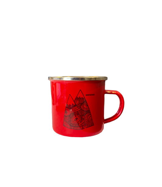 Tasse En Montagne - Rouge