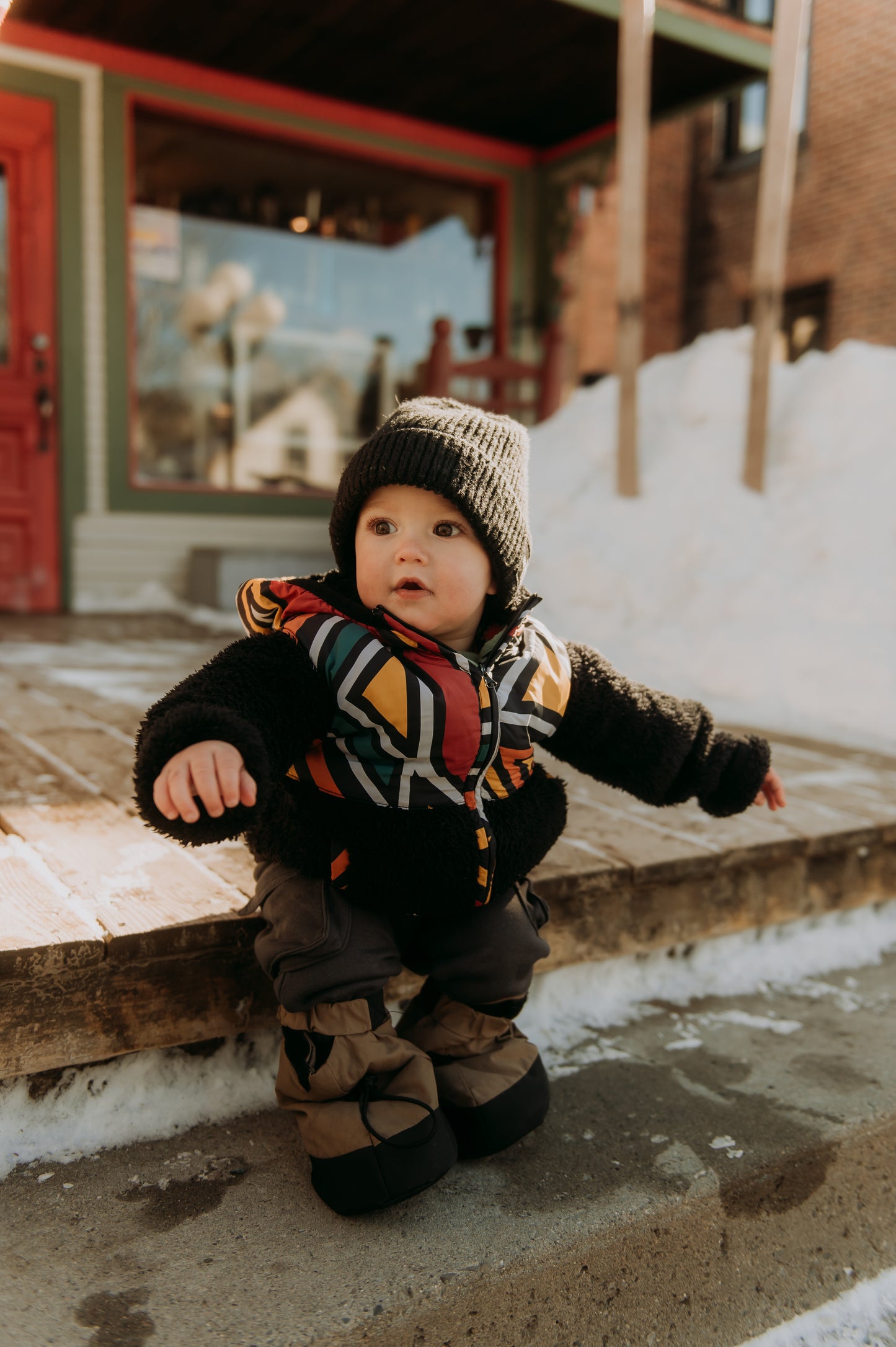 Petite Veste Sherpa