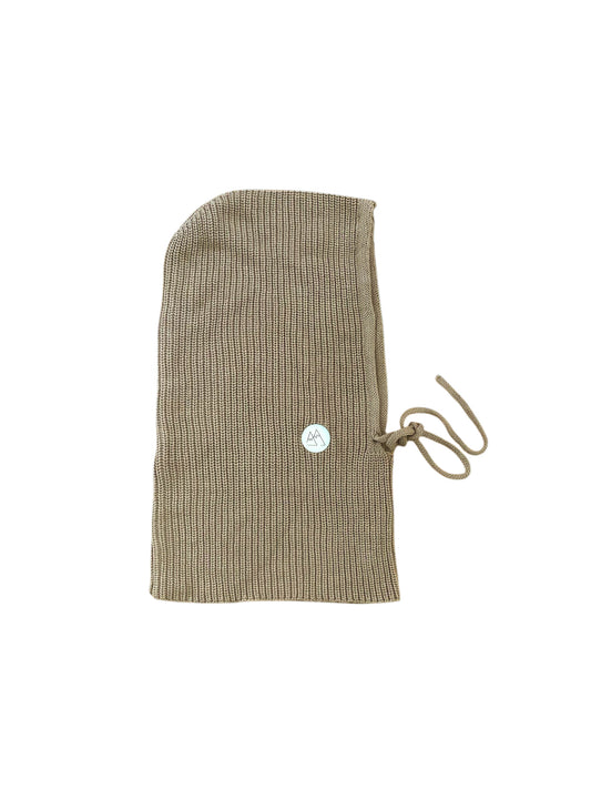 Passe Montagne - Tricot - Brun pale