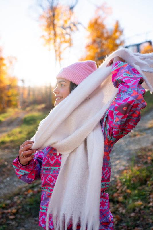 A- Foulard - Blanc