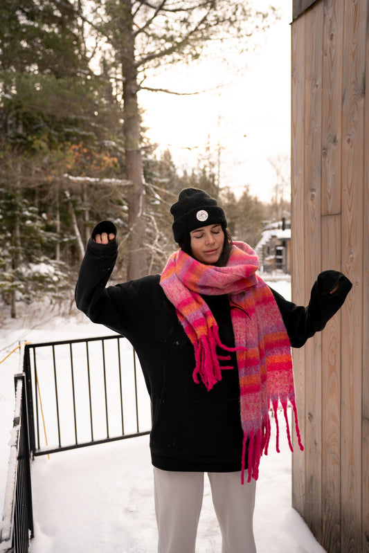 A- Foulard - Pinky Flashy