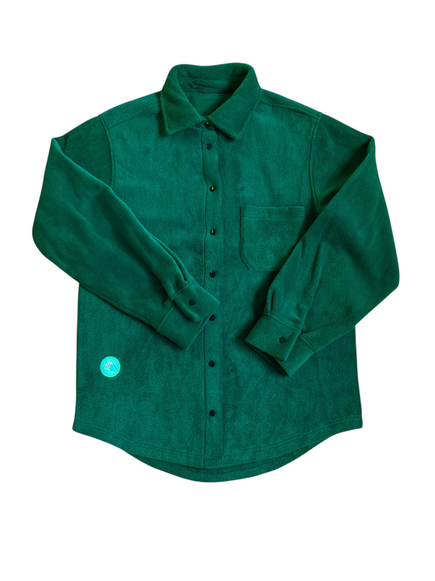 A- Junior - Chemise Verte forêt