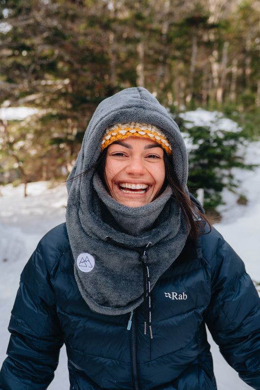 A- Passe Montagne - Fluffy - Charcoal