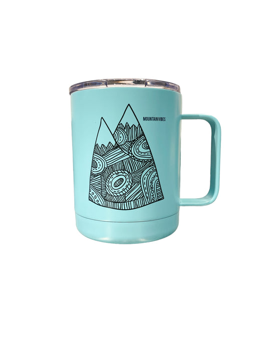 Tasse Road trip - Turquoise/bleu