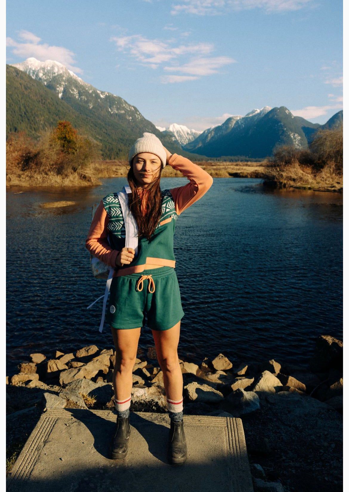 B- Grand - Crop Top - Campy