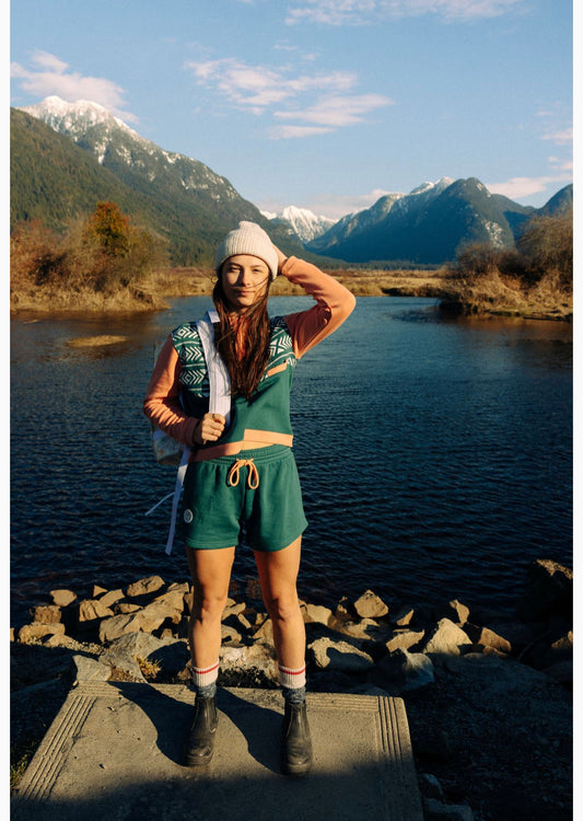 B- Grand - Crop Top - Campy