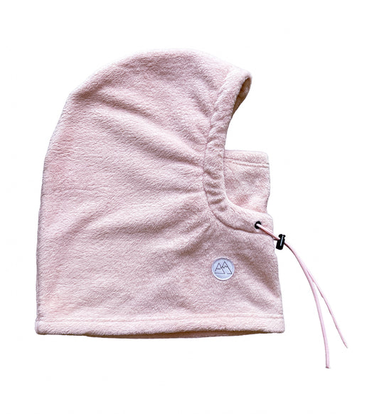 A- Passe Montagne - Fluffy - Rose