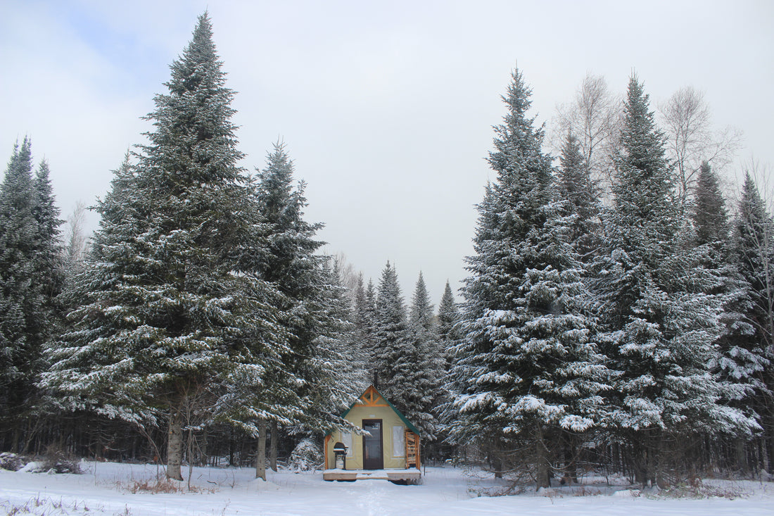 Faire (presque) du camping d’hiver au parc régional de Portneuf