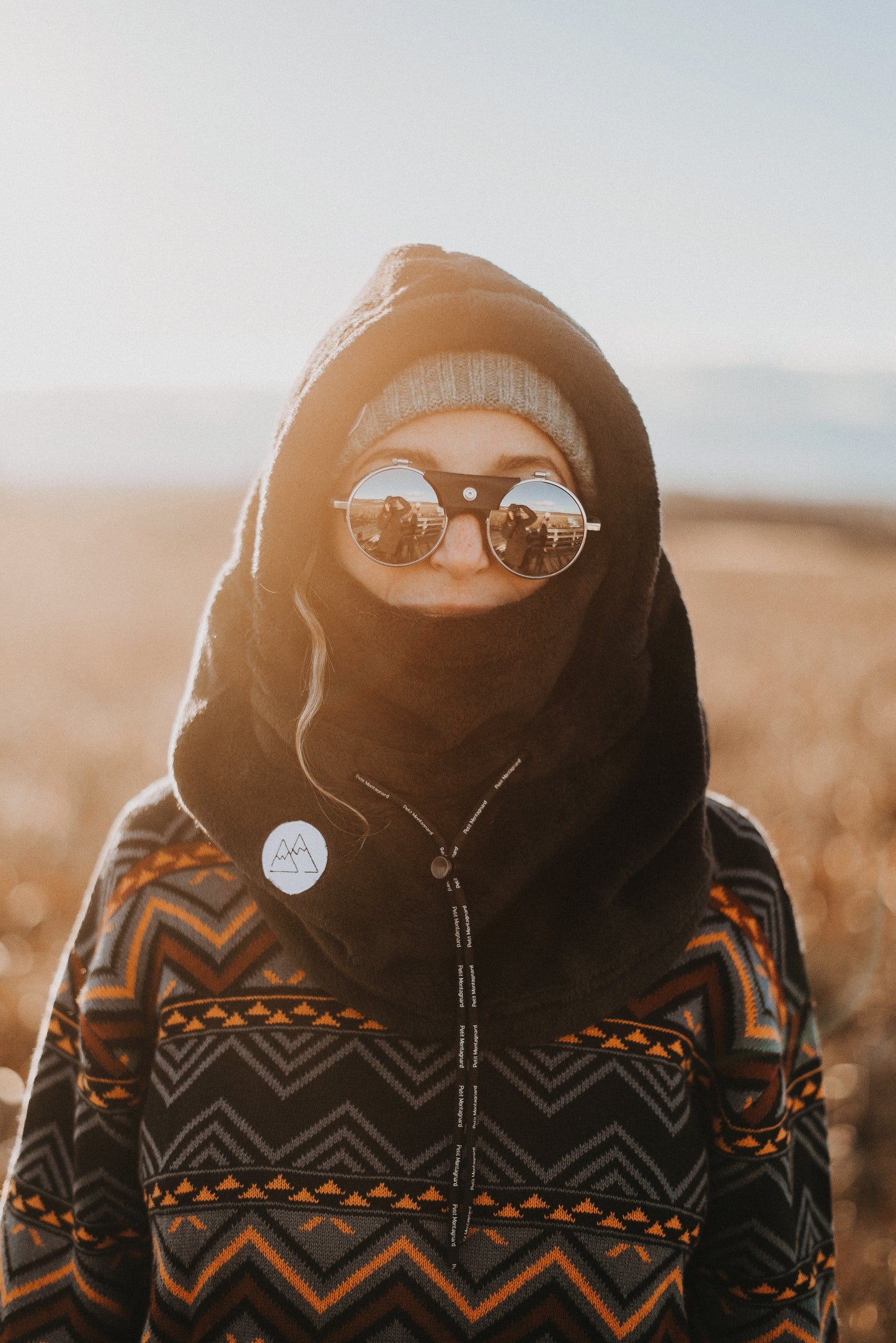 A- Passe Montagne - Fluffy - Noir