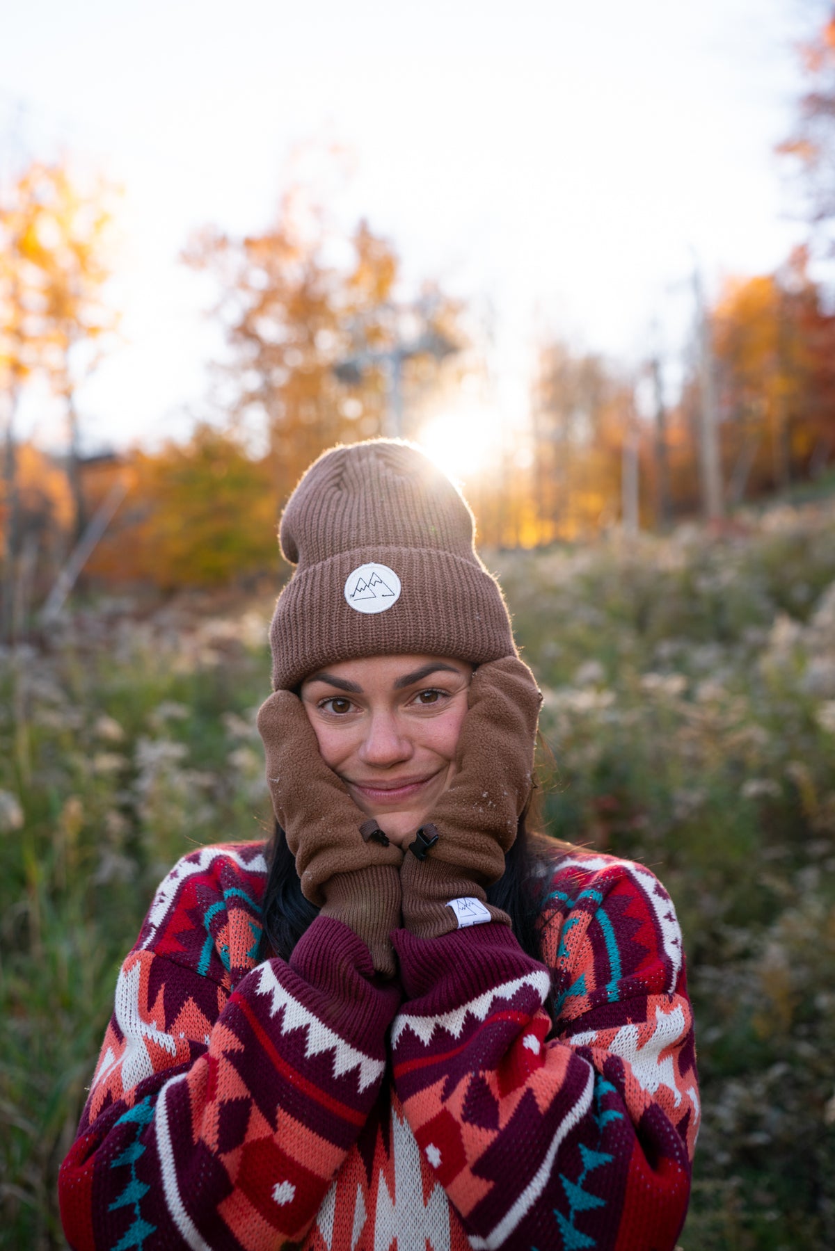 A- Mitaines Brunes- adulte