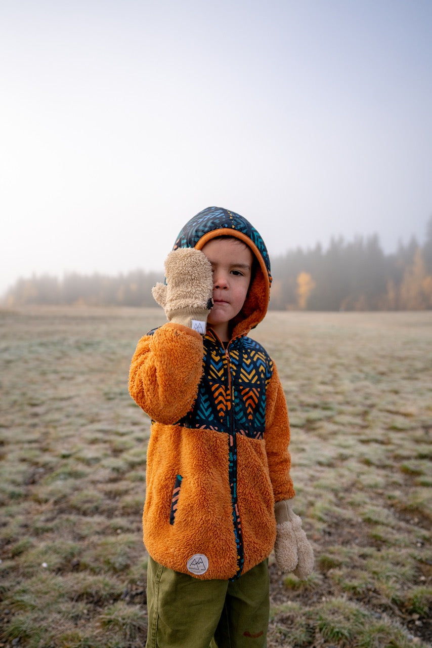 Children's mittens - Cream