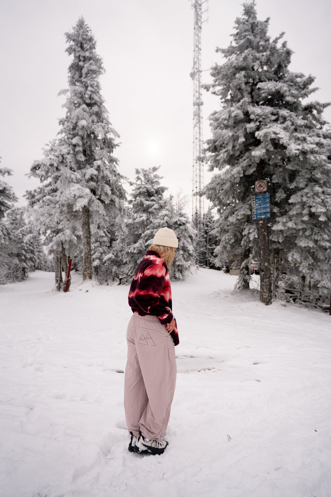 A- Pantalon Hike it - Rosé