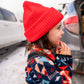 A- Beanie Rouge - Enfant