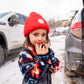 A- Beanie Rouge - Enfant