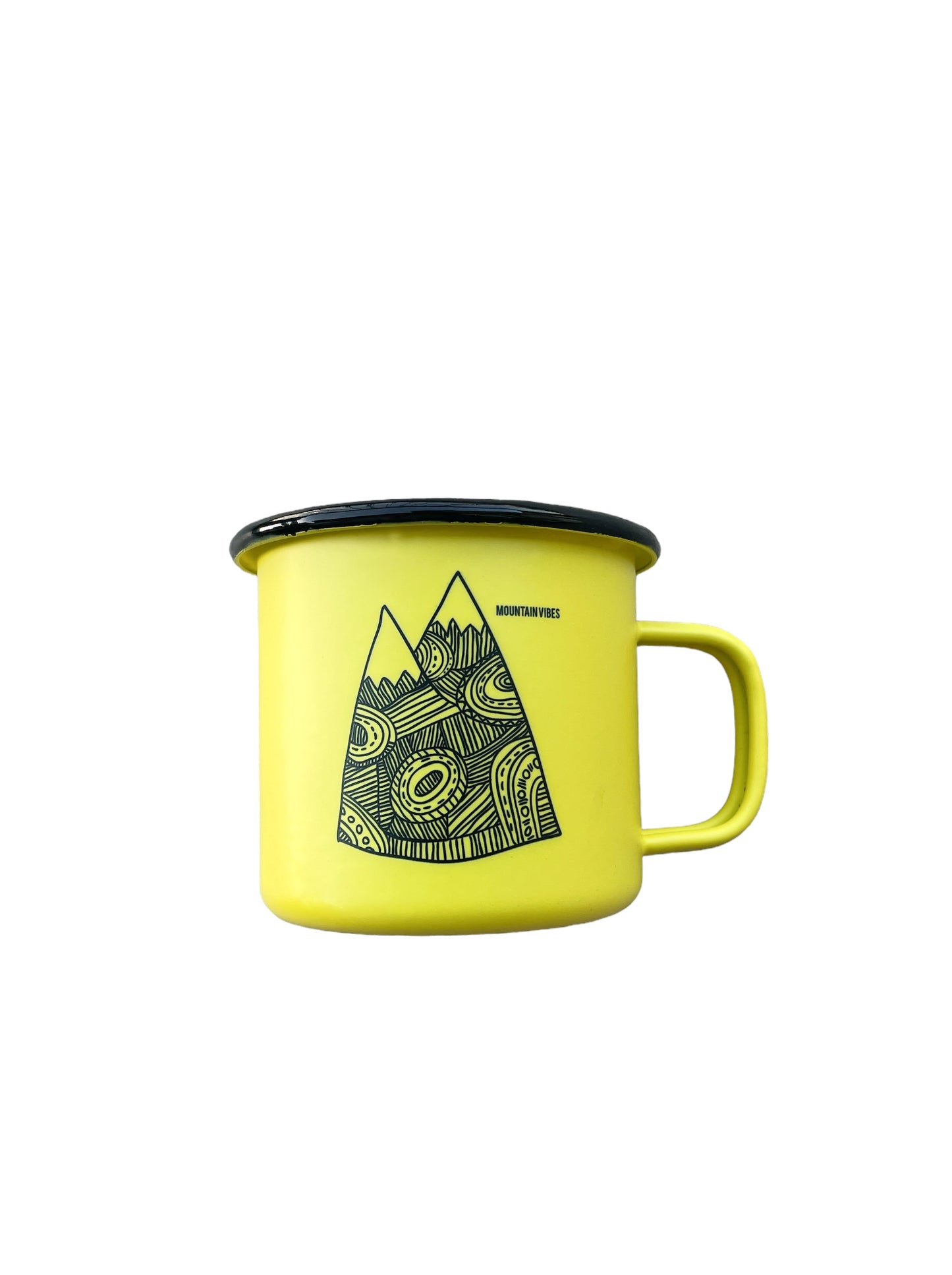 Mountain Mug - Yellow