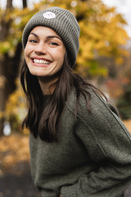 Adult Beanie - Olive