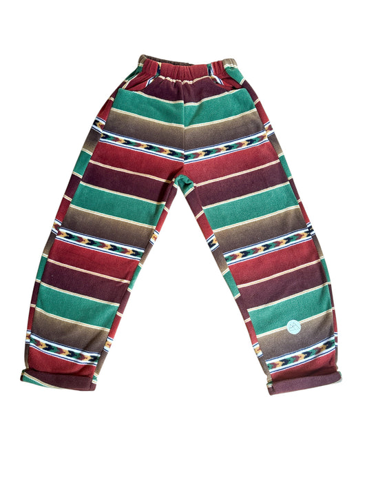 A - Pantalon Barrel - Polar - Ligné