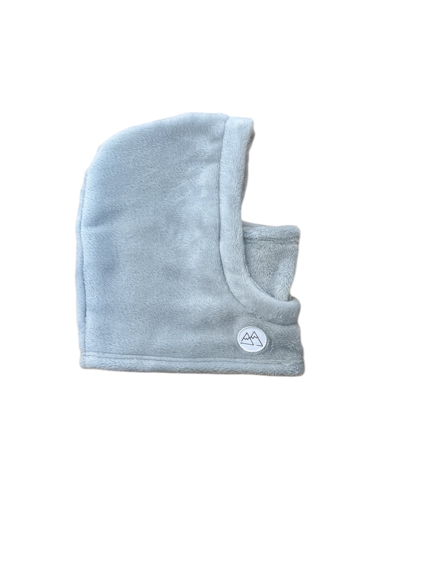 A- Passe Montagne - Fluffy - Gris pâle