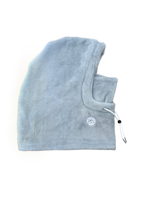 A- Passe Montagne - Fluffy - Gris pâle