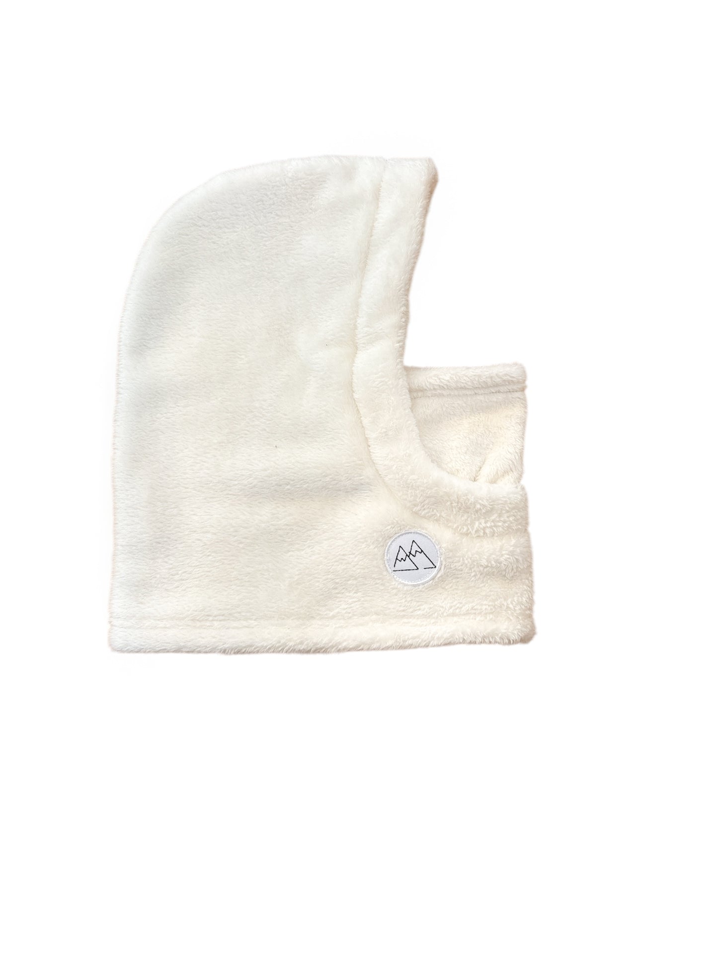 A- Passe Montagne - Fluffy - Ivoire