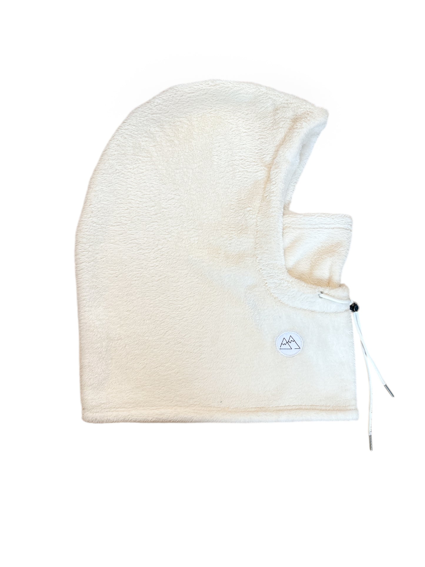 A- Passe Montagne - Fluffy - Ivoire