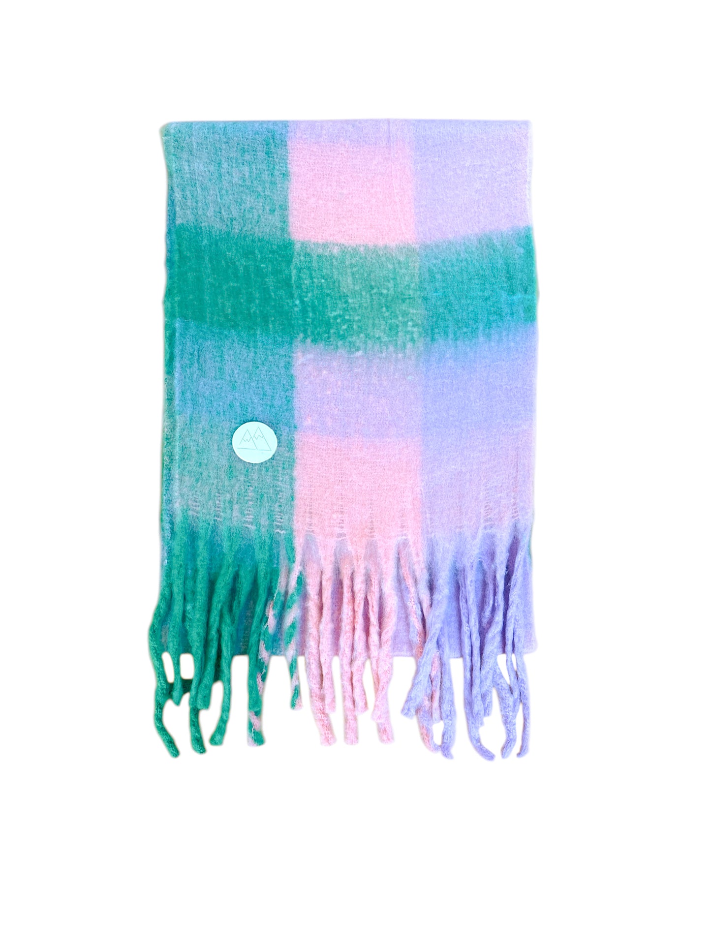 A- Foulard - Carreauté pâle