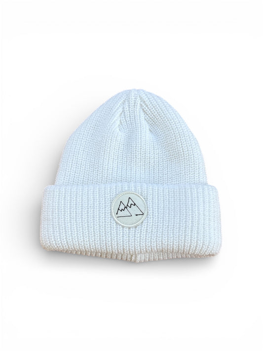 A- Beanie Blanc - Enfant