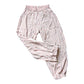 A- Pantalon Barrel - Ligné Rosé