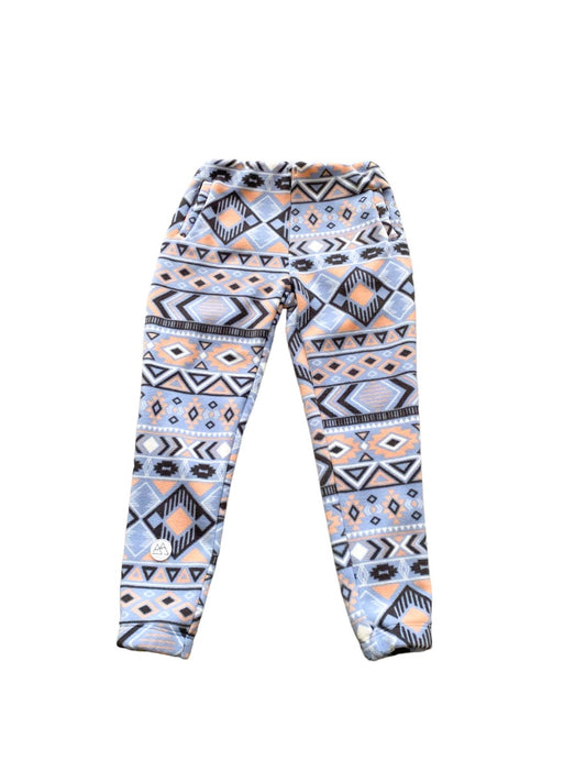 Large Trousers - Mauve Patterns