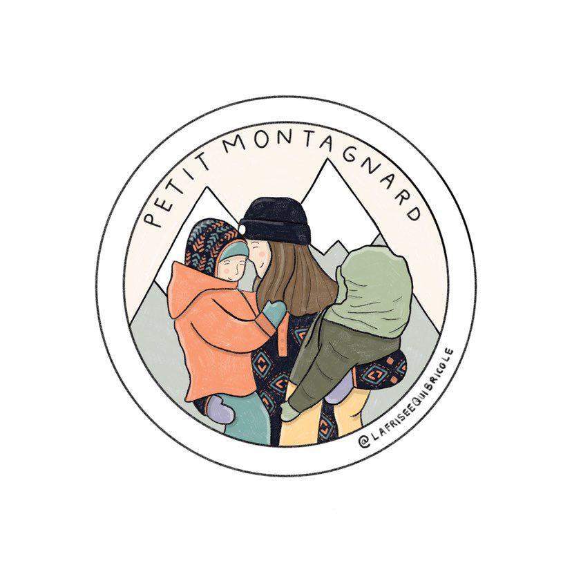 Mountain Trio Sticker